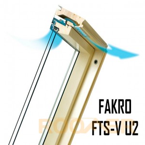 Мансардное окно  FTS-V U2( 550*980mm)