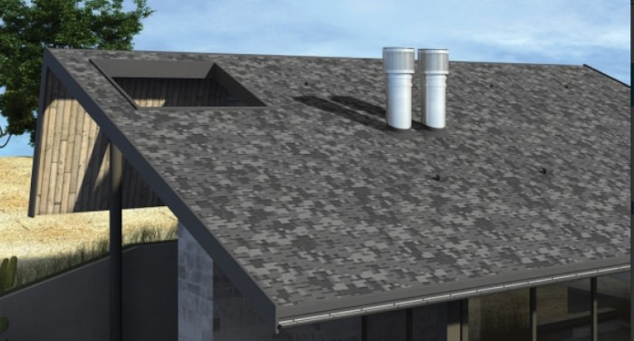 Бітумна черепиця АКВАІЗОЛ серія Акцент колекція Престиж СБС гарантія 50 років