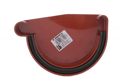 Заглушка ринви PROFiL ліва 90 теракот