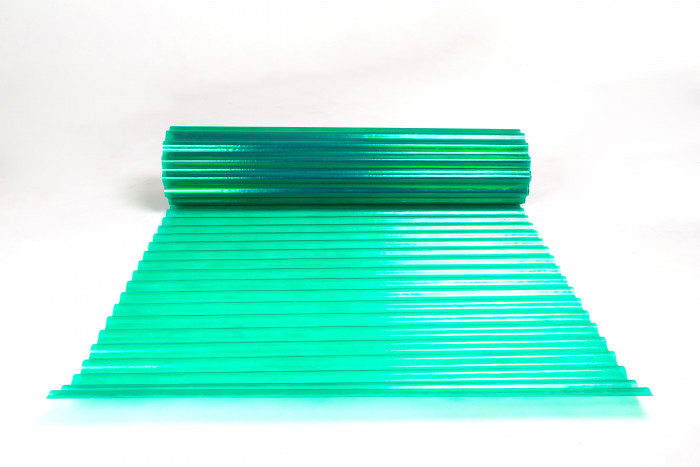 Плаский армований лист зелений 2,0м, 800г/м2