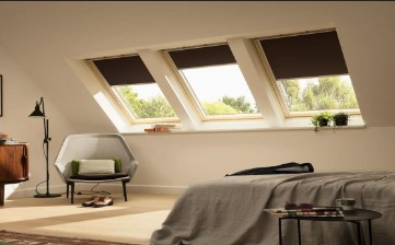 Мансардне супер енергозберігаюче поворотне вікно FAKRO FTS-V U4