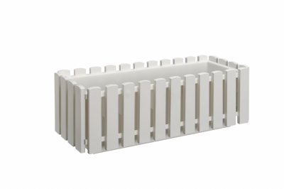 Кашпо Plastkon &quot;Fency&quot; 50 см, білий