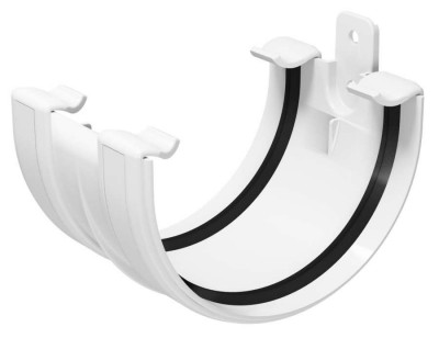 Муфта желоба Regenau 125 біла