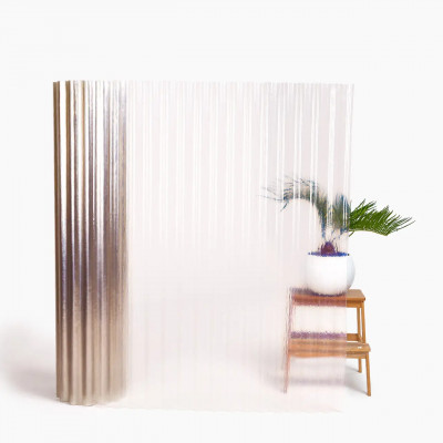 Рулонний армований гофрований посилений посилений персиковий, 1000гр/м2