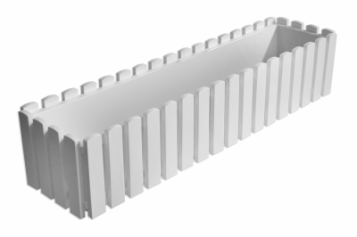 Кашпо Plastkon &quot;Fency&quot; 75 см, білий