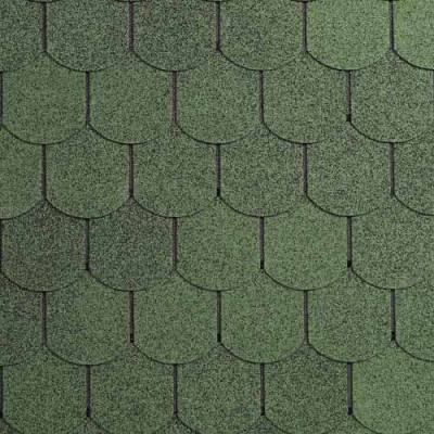 Битумная черепица Superglass Biber (03) Amazon Green
