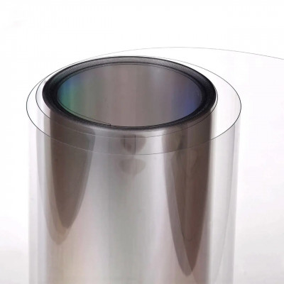 Гнучке скло в рулоні (ПЕТ плівка) 0,72мм (720мкм) 1,25*50м (62,5м.кв).