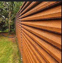 Ламелі для паркану жалюзі, дерево 3D