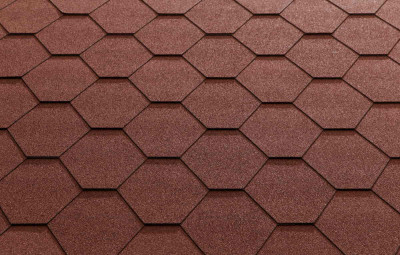 Бітумна черепиця Katepal Classic KL (червоний)