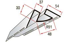 Планка внутрішній кут Альта - Профіль