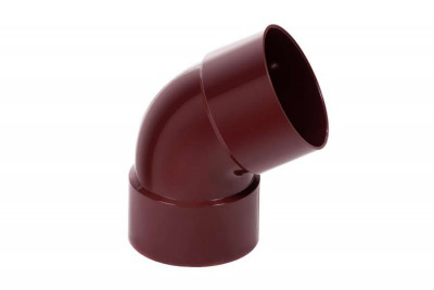 Коліно дворозтрубне PROFiL 100 червоний