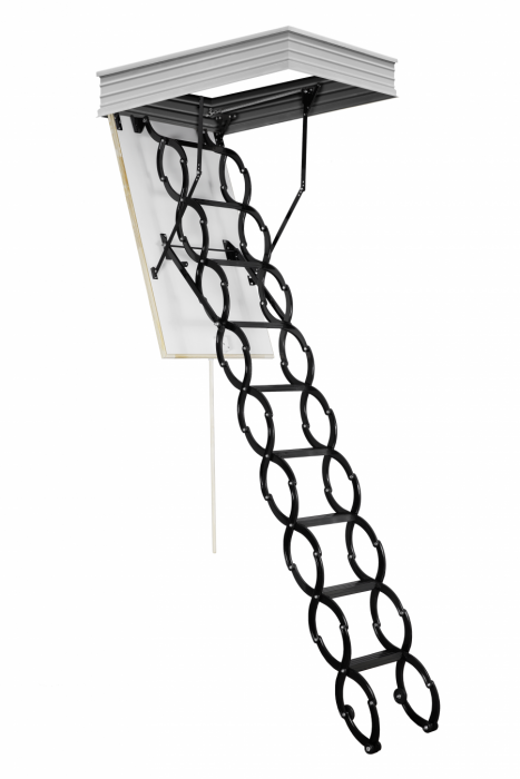Чердачная лестница Oman Flex Termo Metal Box (100x60) H290