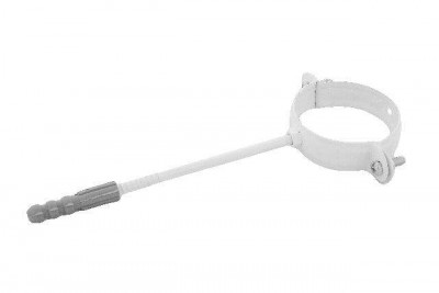 Тримач труби Regenau метал. 80 L100 білий