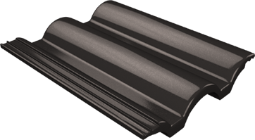 Цементно-піщана черепиця ONDO (Maron, Terracotta, Grafito)