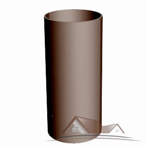 Труба водостічна 3м Docke d=85.73 mm