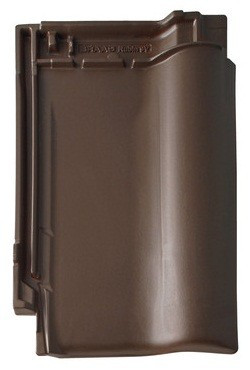 Керамічна черепиця BRAAS 9V ангоб (антрацит)