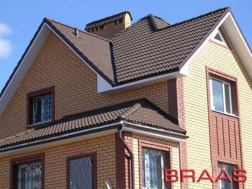 Керамічна черепиця BRAAS 9V ангоб (антрацит)