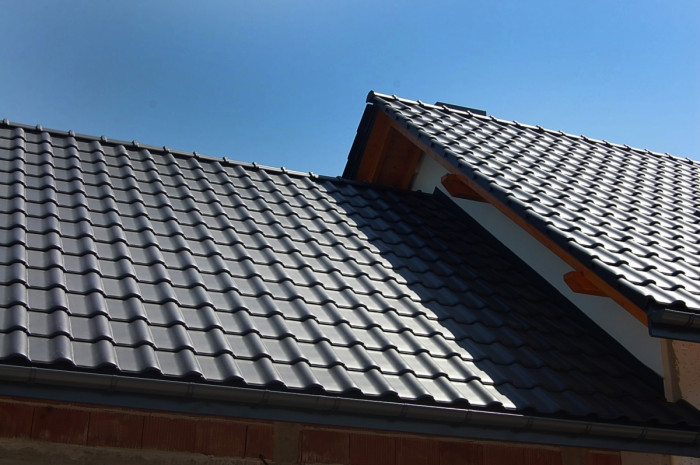 Керамічна черепиця BRAAS 9V ангоб (антрацит)