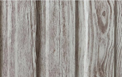Profiled flooring with a structure resembling White Wood 3D