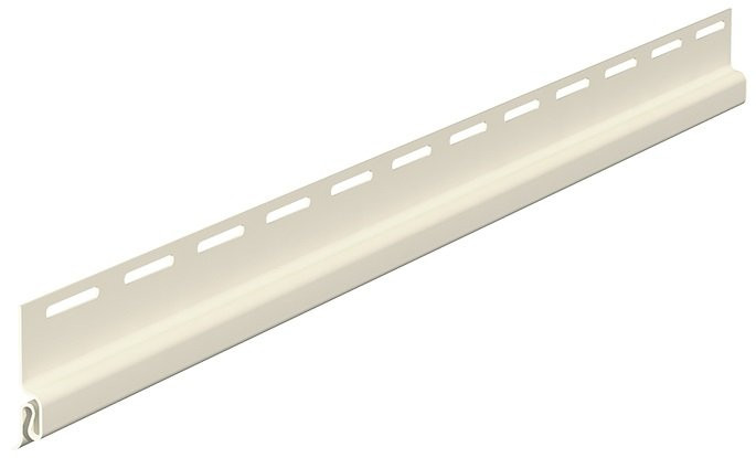 Планка FaSiding WoodHouse стартова Біла 3.05м
