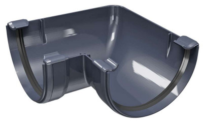 Кут ринви Regenau 90° 125 графіт