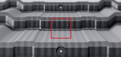 COMO MODULAR metal tile standard/microwave