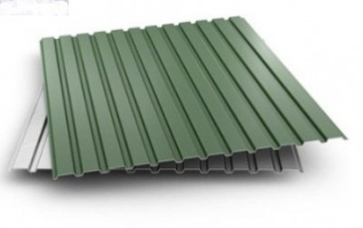 Профнастил  ПС-10 Цинк (1220/1175мм)
