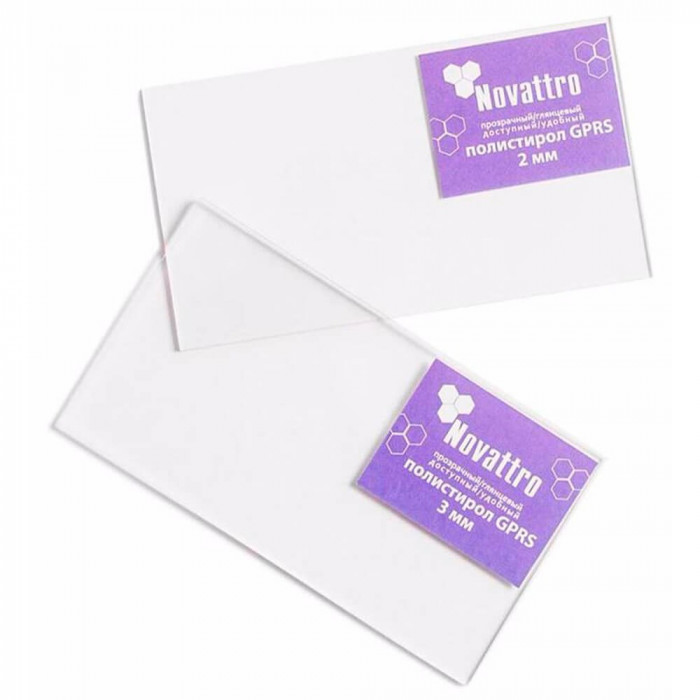 ПОЛІСТИРОЛ NOVATTRO GPPS, прозорий/опал