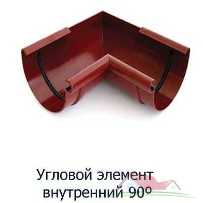 Угол внутренний/внешний 90 градусов, 100