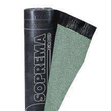 Полимер-битумная мембрана SOPREMA MORTERPLAS SBS GARDEN MIN, 1x8 м