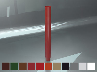 Труба 150/100 коричнева 3 м.