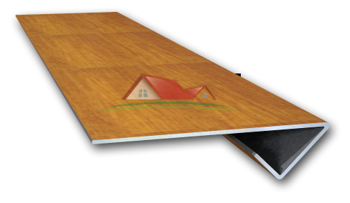 Metal Block House, 3D wood