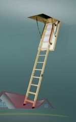 Чердачная лестница FAKRO LWS Smart (люк 60х120)