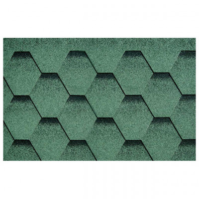 Бітумна черепиця Katepal Katrilli (зелень мохова)