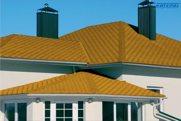 Бітумна черепиця Katepal Katrilli (золотий пісок)