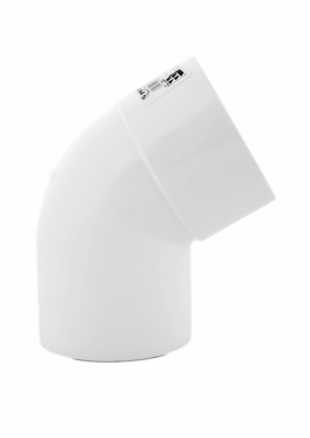 Коліно PROFiL 75 біле