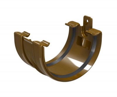 З'єднувач ринви Regenau 125 коричневий