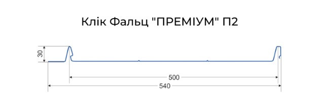 Клик фальц "Премиум"