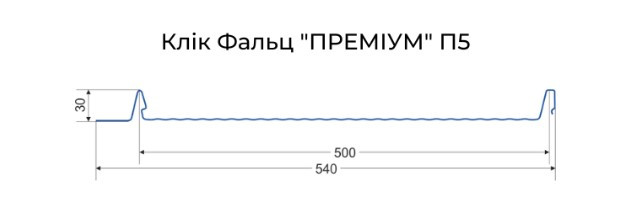 Клик фальц "Премиум"