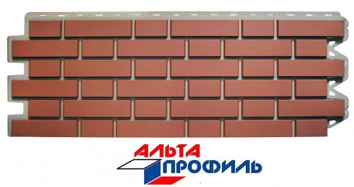 Цокольний АЛЬТА ПРОФІЛЬ " Цегла " Клінкерна цегла