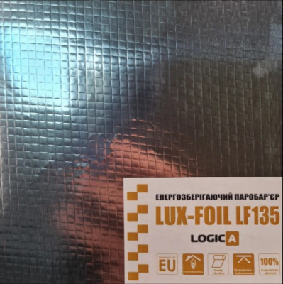 Паробарьер энергосберегающий фольгированный LUX-FOIL Duo 135