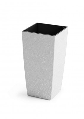 Квітник Plastkon ELIOT Stone 25x46 см білий