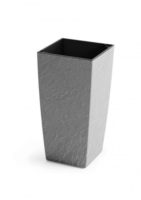 Цветник Plastkon ELIOT Stone 25x46 см серый