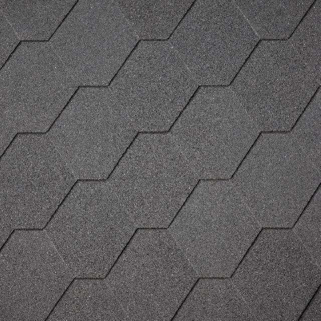 Бітумна черепиця Armourshield Plus (01) Black