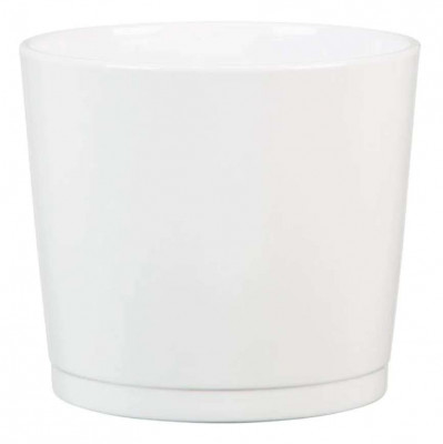 Кашпо для квітів Scheurich 883, кераміка, 13“ білий
