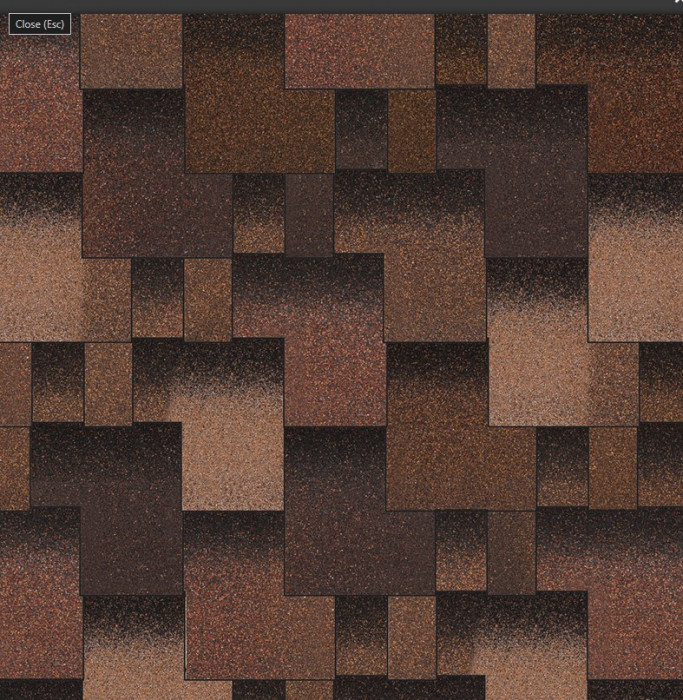 Бітумна черепиця АКВАІЗОЛ серія Акцент колекція Еталон - гарантія 35 років