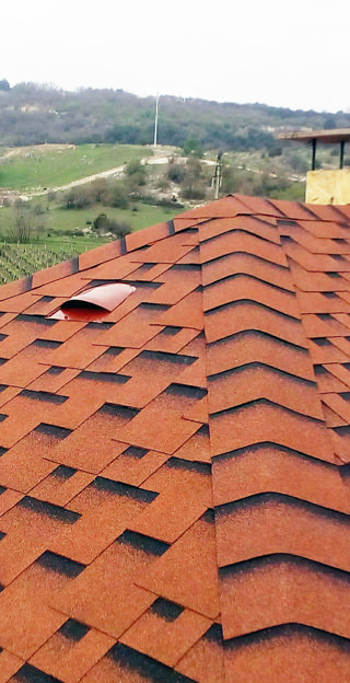 Бітумна черепиця Katepal Rocky (осінній клен)