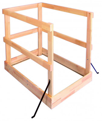 Защитная ограда универсальная для лестницы Oman (140x85)