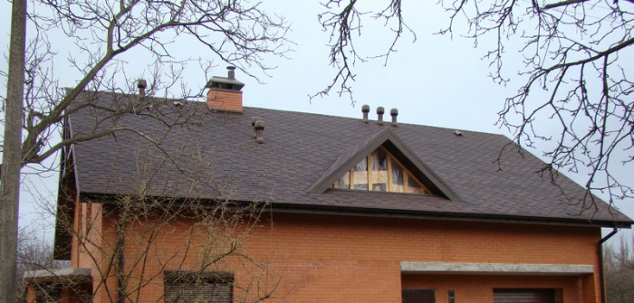 Бітумна черепиця Katepal Rocky (стиглий каштан)