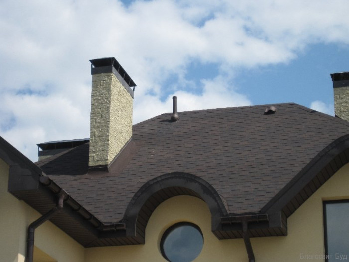 Бітумна черепиця Katepal Rocky (стиглий каштан)